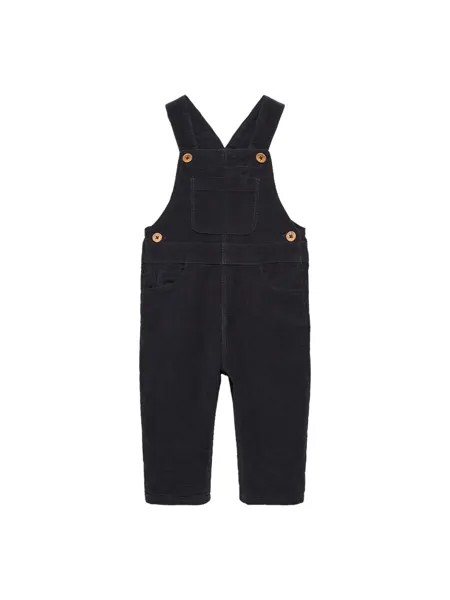 Обычный комбинезон MANGO KIDS KIRI, антрацит