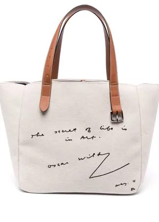 JW Anderson сумка-тоут Oscar Wilde