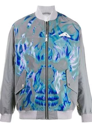 Heron Preston бомбер с принтом
