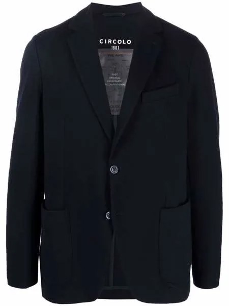 Circolo 1901 однобортный пиджак с заостренными лацканами