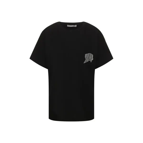 Хлопковая футболка alexanderwang.t