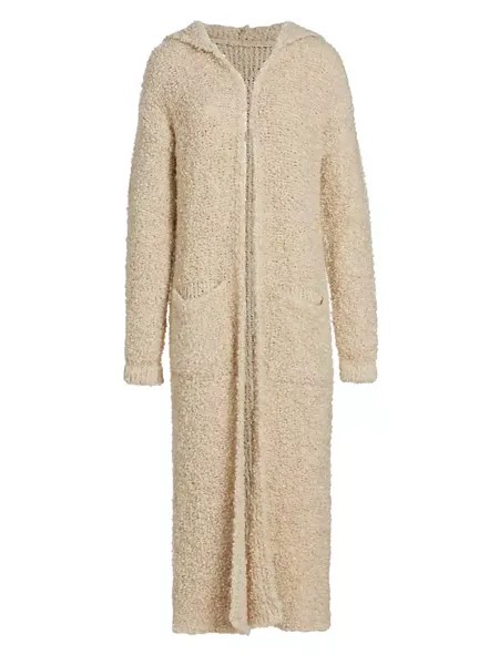 КОЛЛЕКЦИЯ Массивный кардиган Duster с капюшоном Saks Fifth Avenue, цвет sesame
