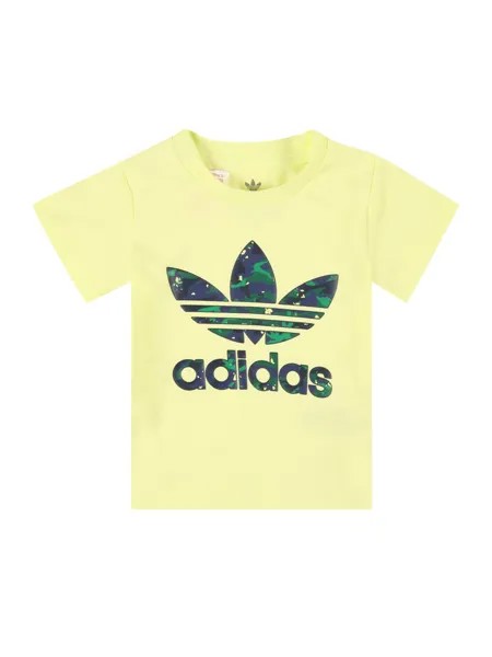 Футболка Adidas, лимон желтый