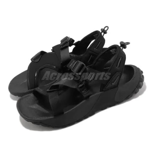 Мужские сандалии Nike Oneonta NN антрацитовые черные унисекс на открытом воздухе с ремешком FB1948-001
