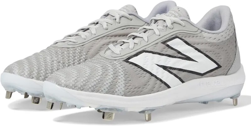 Бутсы FuelCell 4040 v7 Metal New Balance, цвет Raincloud/Optic White