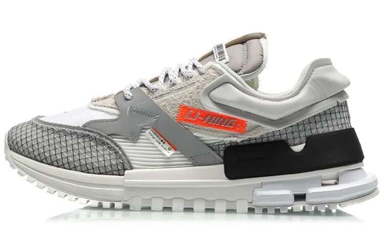LiNing 001 Lifestyle Shoes Men Low-top Gray/White