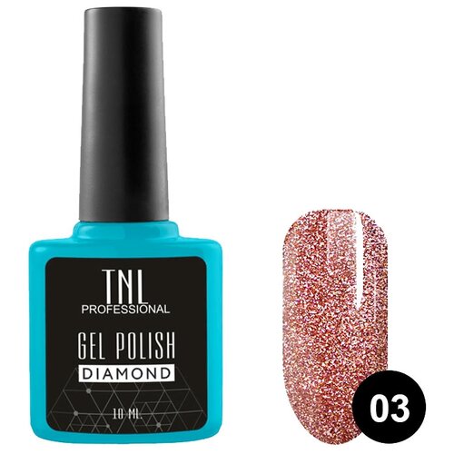 Гель-лак TNL Professional Diamond, 10 мл, оттенок №03 