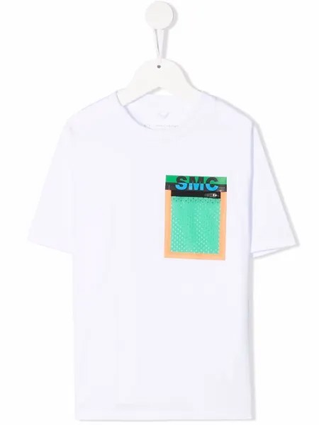 Stella McCartney Kids футболка с логотипом