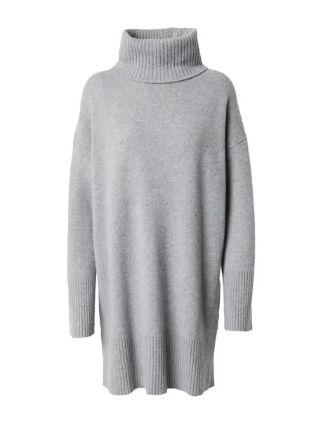 Вязанное платье GANT, пестрый серый