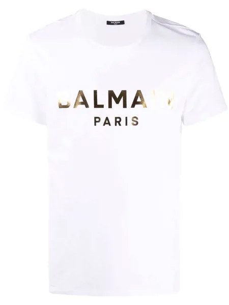 Balmain футболка с логотипом