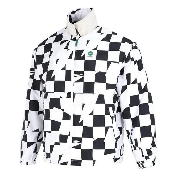 Куртка adidas NEO U Vbe Rev Jacket 'White Black', белый