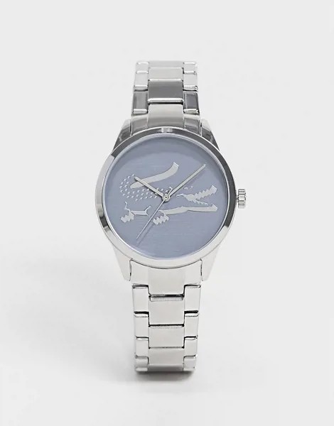Серебристые часы-браслет Lacoste Ladycroc 2001174-Серебристый