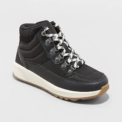 Женские зимние ботинки Bergen Hiking - Universal Thread Black 11