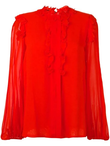 Giambattista Valli блузка со сборками