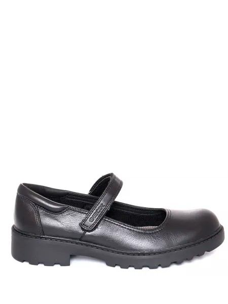 Туфли Geox детские демисезонные, размер 34, цвет черный, артикул J6420P 00085 C9999