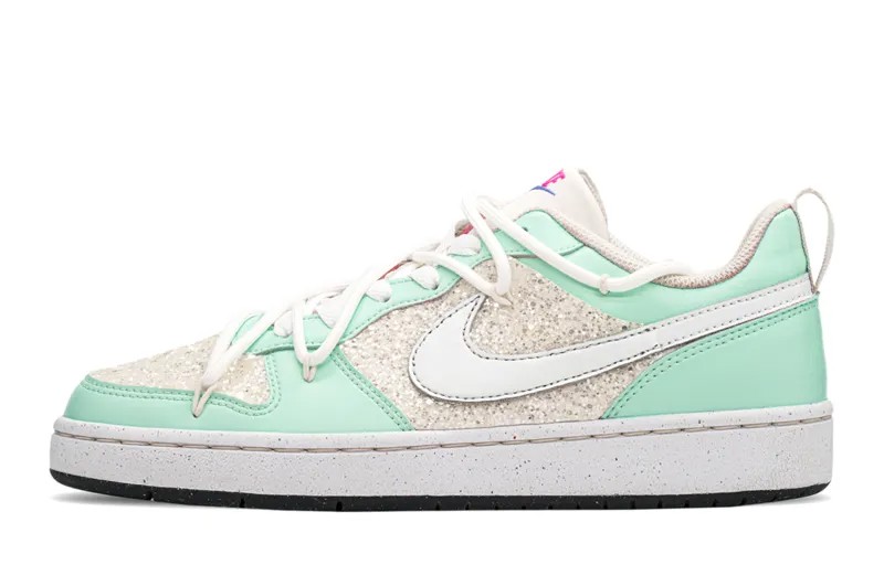 Кроссовки Nike Court Borough Skateboarding Shoes Women's Low-top Blue, синий