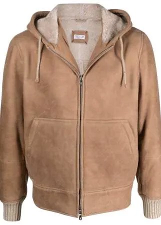 Brunello Cucinelli куртка с капюшоном