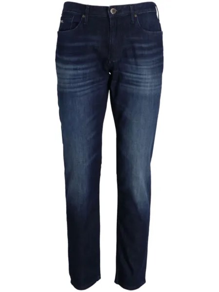 Emporio Armani узкие джинсы J06, синий