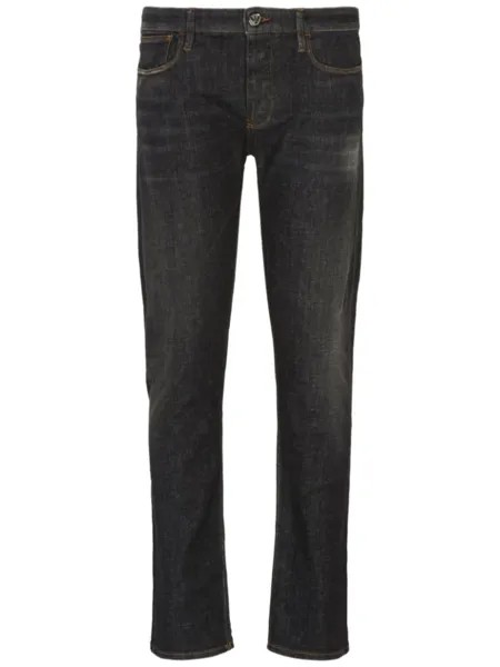 Emporio Armani узкие джинсы J75, синий