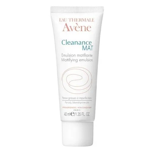 AVENE Cleanance MAT Эмульсия матирующая против жирного блеска, 40 мл