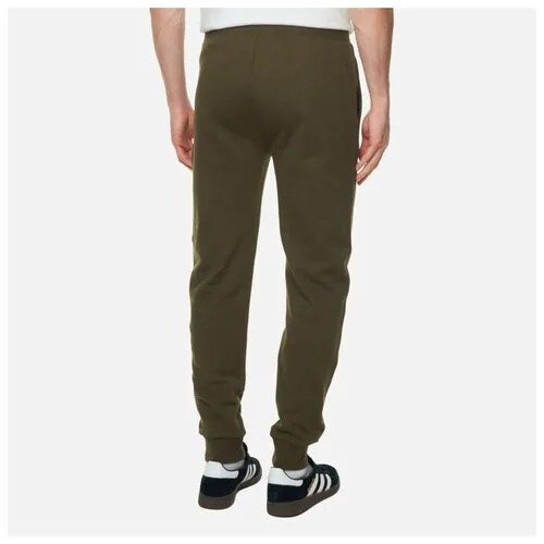 Мужские брюки C.P. Company Diagonal Raised Fleece Cargo оливковый, Размер M