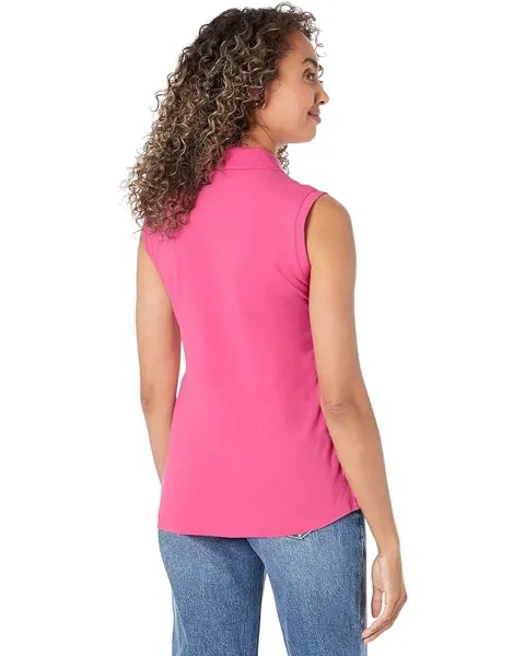 Поло U.S. POLO ASSN. Sleeveless Polo Shirt, цвет Pink Sangria