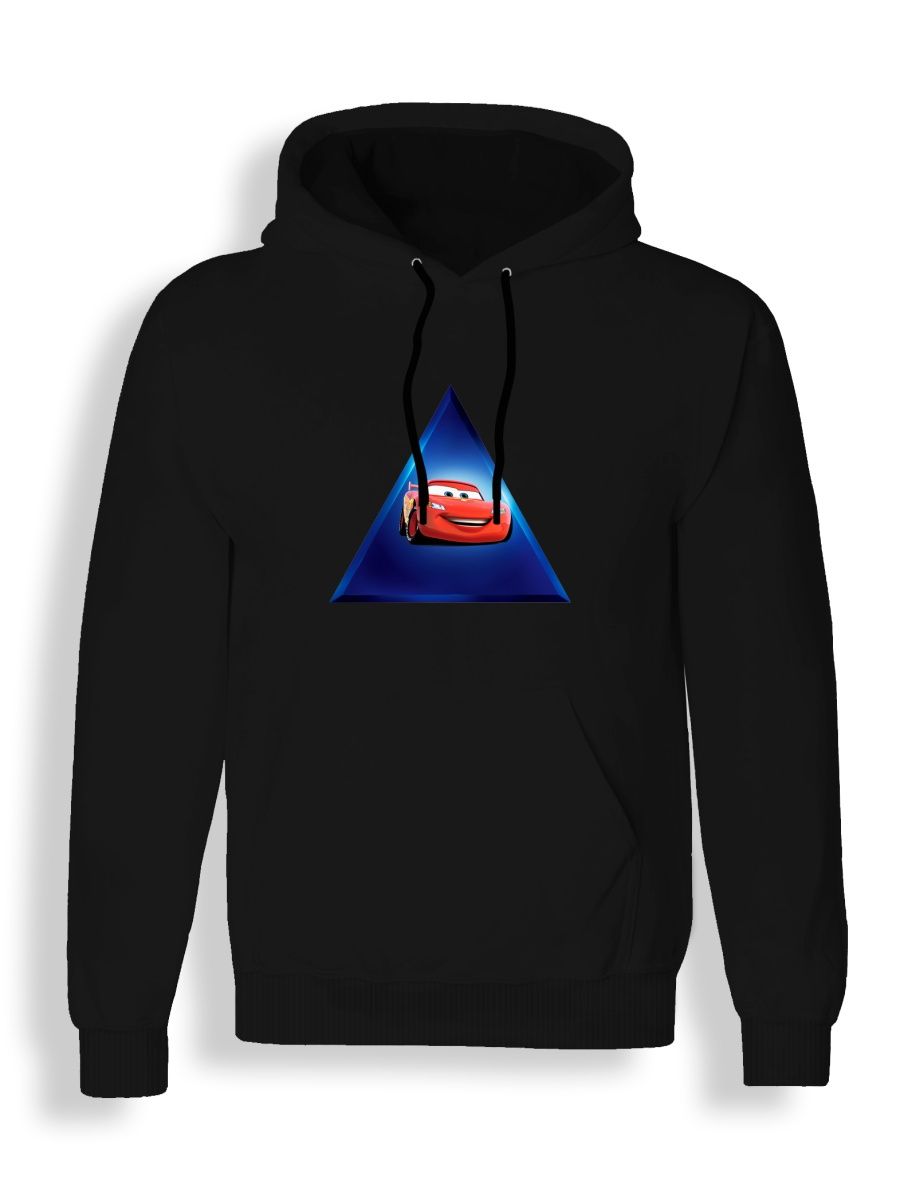 Худи унисекс СувенирShop Тачки/Cars/Молния Маккуин 11 черное S