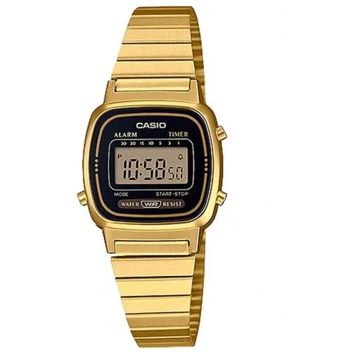 Наручные часы CASIO Vintage LA670WGA-1, золотой