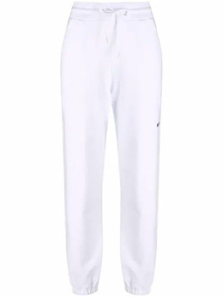 MSGM джоггеры с логотипом, белый