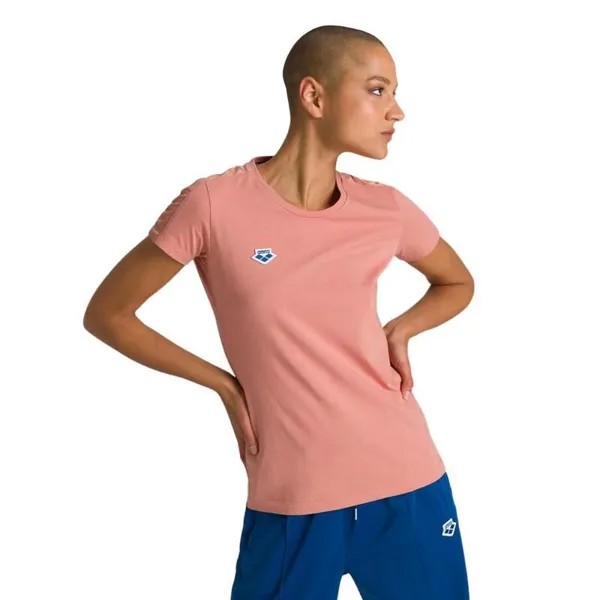 Женская футболка Team с короткими рукавами ARENA, цвет rosa