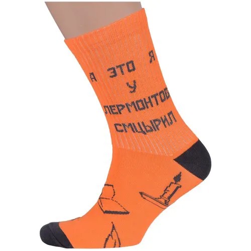 Носки MoscowSocksClub, размер 23 (35-37), мультиколор