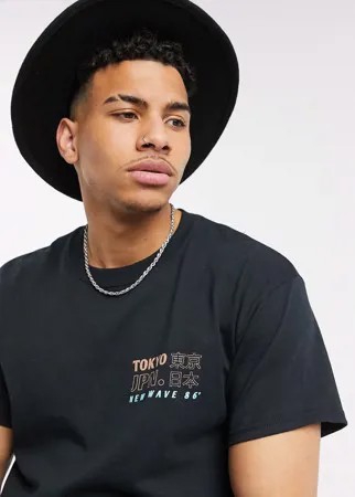 Черная фетровая шляпа Topman-Черный