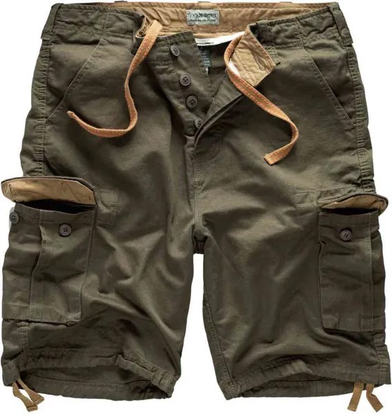 Винтажные шорты Surplus, олив