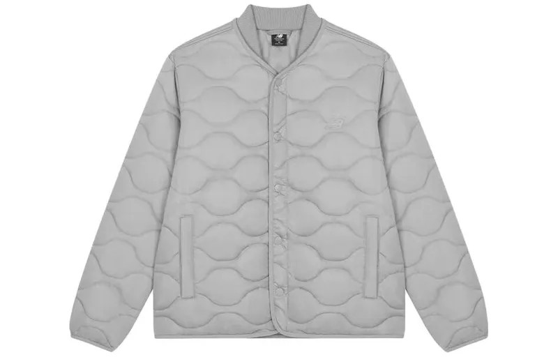 Стеганая куртка Sports Life Collection унисекс серого цвета New Balance, серый