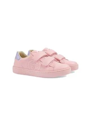 Gucci Kids кеды Ace на липучках