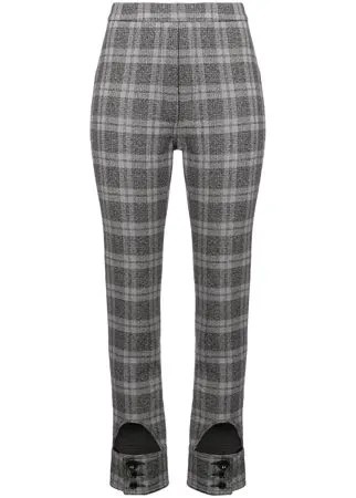 Ellery checked high waist trousers