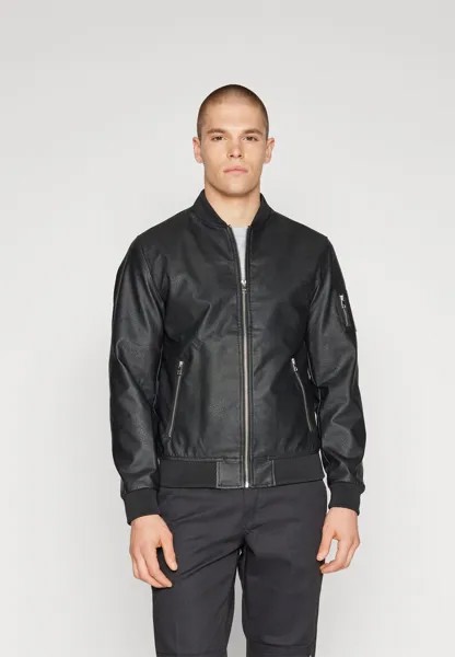 Куртка-бомбер ROCKY Jack & Jones, черный
