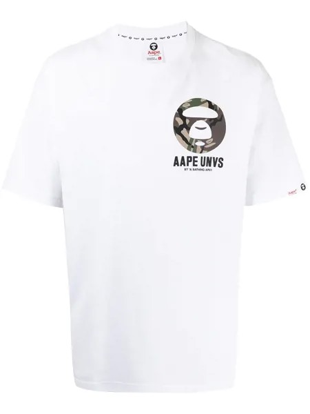 AAPE BY *A BATHING APE® футболка с логотипом