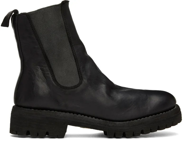 Черные ботинки челси 76V Guidi