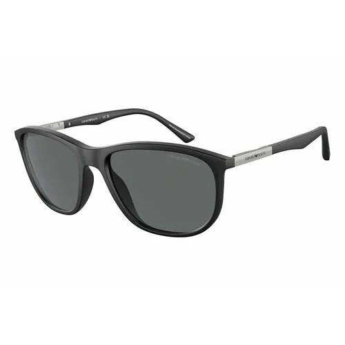 Солнцезащитные очки EMPORIO ARMANI EA 4201 500187, черный, серый