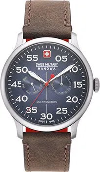 Швейцарские наручные  мужские часы Swiss military hanowa 06-4335.04.003. Коллекция Active Duty Multifunction