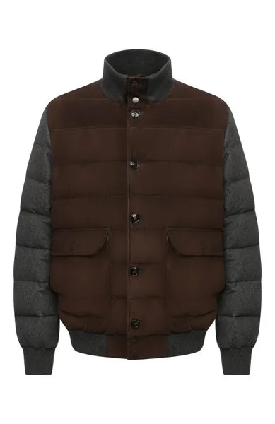 Пуховый бомбер Kiton