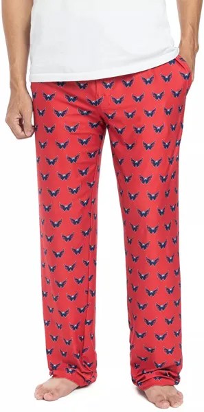 Мужские красные вязаные пижамные штаны Concepts Sport Washington Capitals Gauge