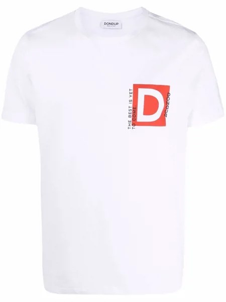 DONDUP футболка с монограммой