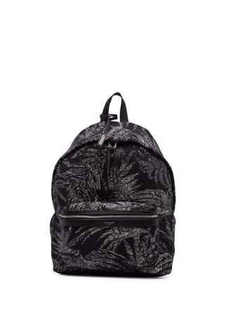 Saint Laurent рюкзак City с принтом