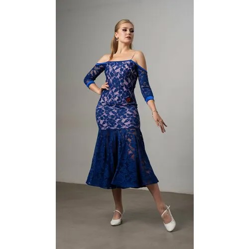 Платье размер 44-46, синий