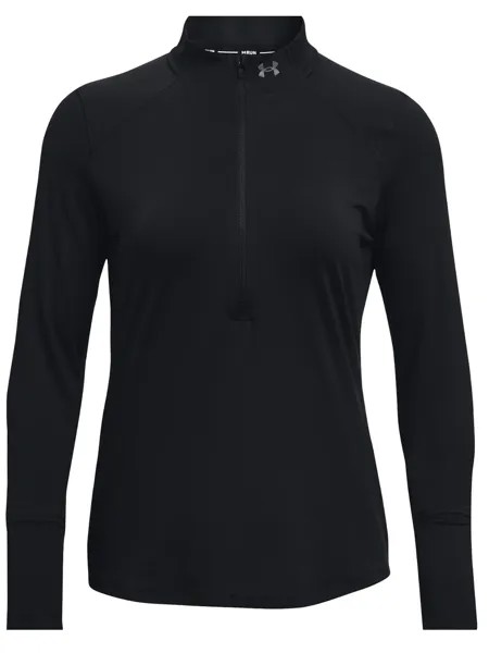 Свитшот женский Under Armour Qualifier Run 2.0 1/2 Zip черный M