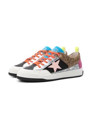 Комбинированные кеды Yeah Golden Goose Deluxe Brand