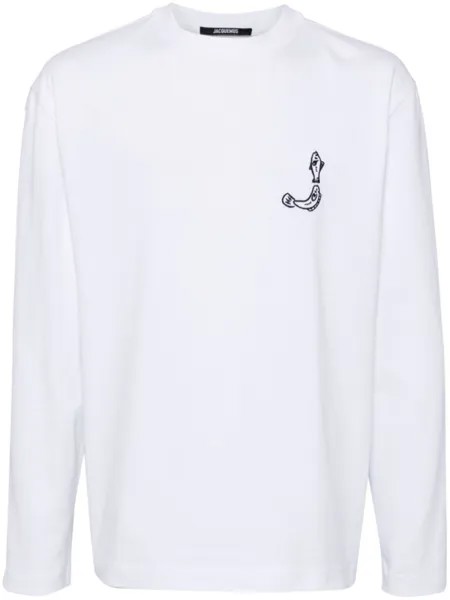 Jacquemus футболка Le Merù Manches Longues, белый