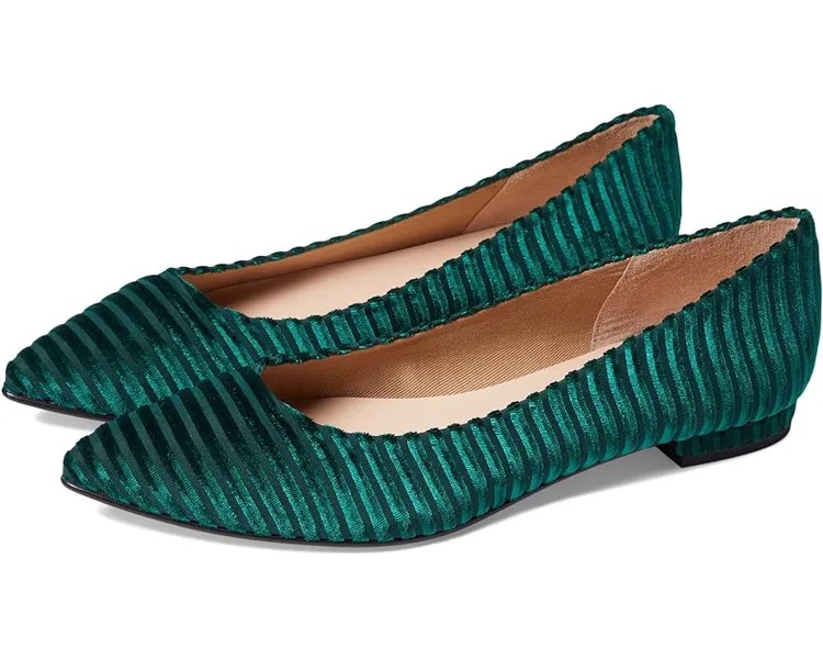 Балетки French Sole Elka, цвет Emerald Bremen Velvet